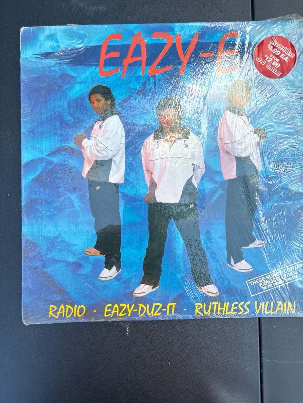 Eazy-E - Eazy-Duz-It / Ruthless Villain / Radio 12-inch Vinyl Single (1988)